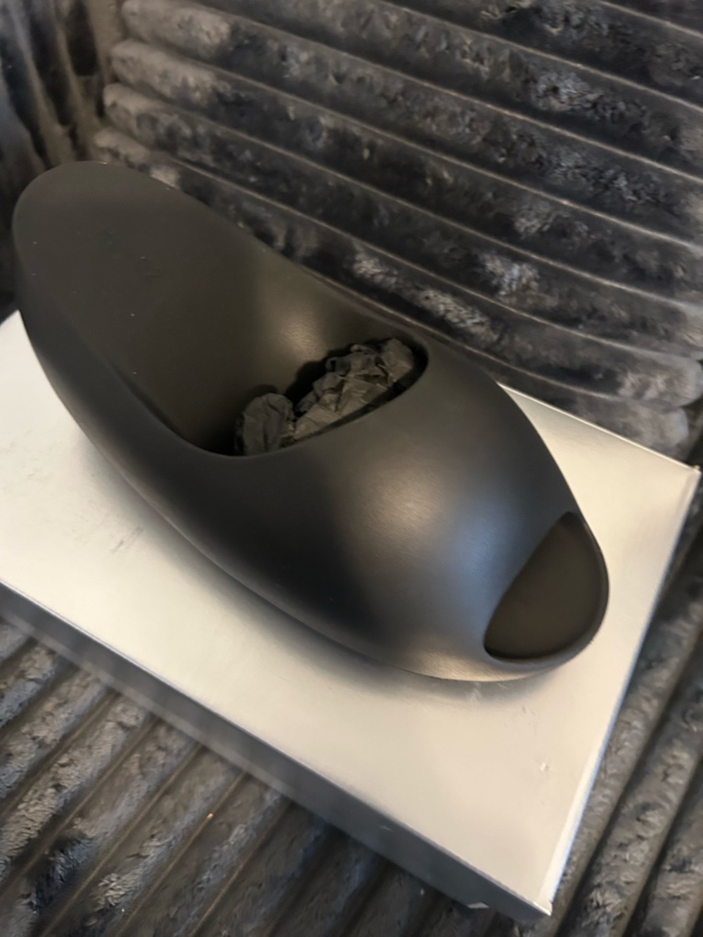 Yeezy Matte Black Sculptural Bowl